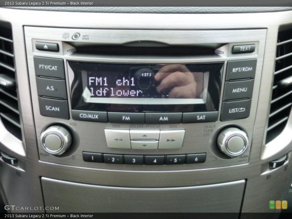 Black Interior Audio System for the 2013 Subaru Legacy 2.5i Premium #75847960