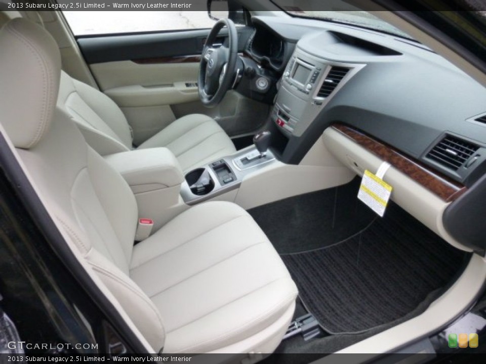 Warm Ivory Leather Interior Photo for the 2013 Subaru Legacy 2.5i Limited #75848526