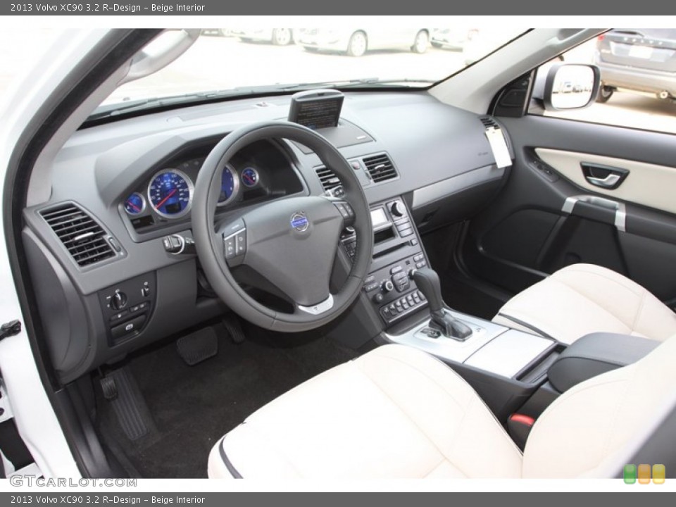 Beige Interior Prime Interior for the 2013 Volvo XC90 3.2 R-Design #75848584