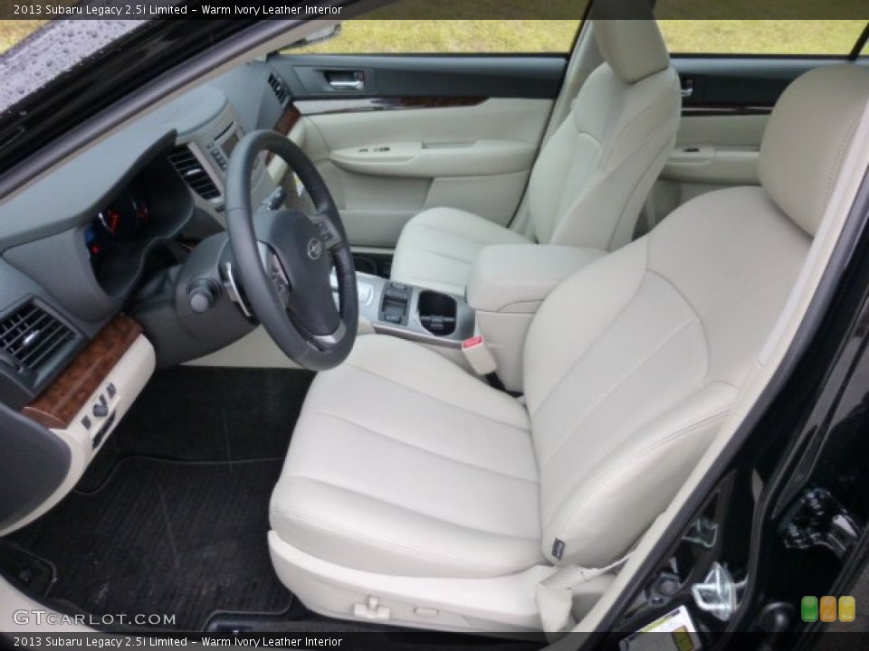 Warm Ivory Leather Interior Front Seat for the 2013 Subaru Legacy 2.5i Limited #75848628