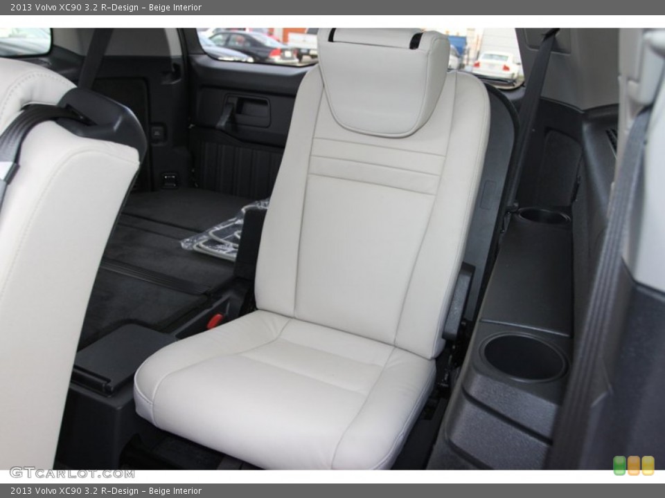 Beige Interior Rear Seat for the 2013 Volvo XC90 3.2 R-Design #75848668