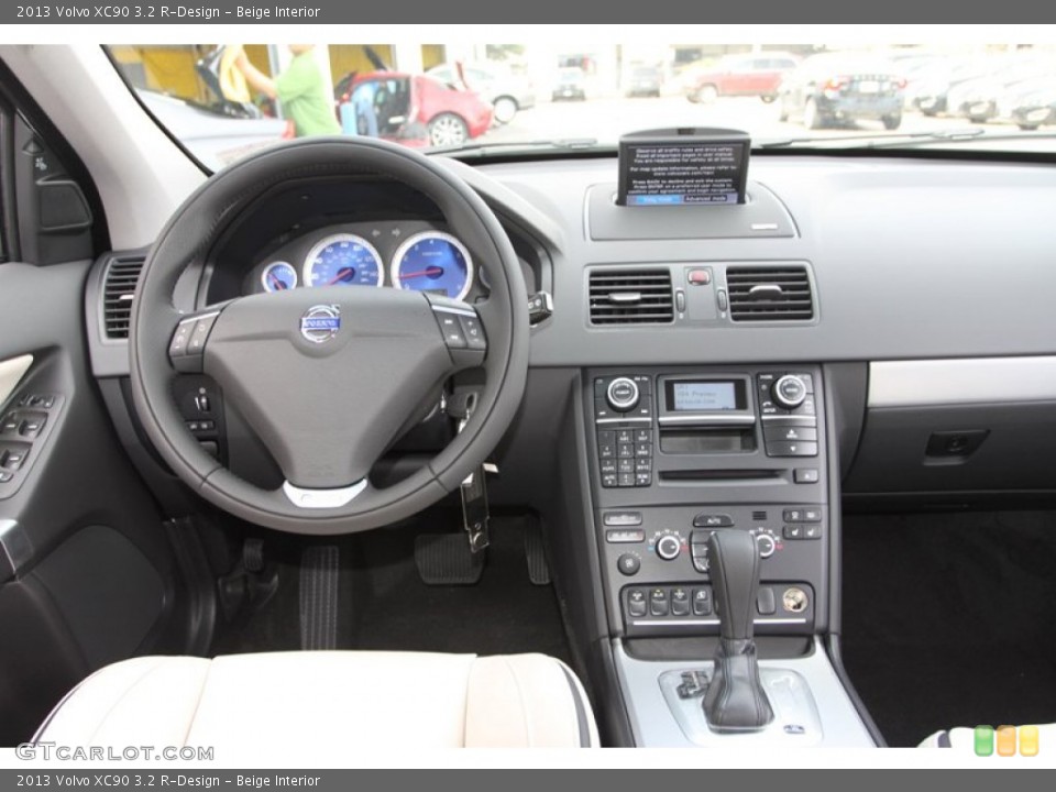 Beige Interior Dashboard for the 2013 Volvo XC90 3.2 R-Design #75848683