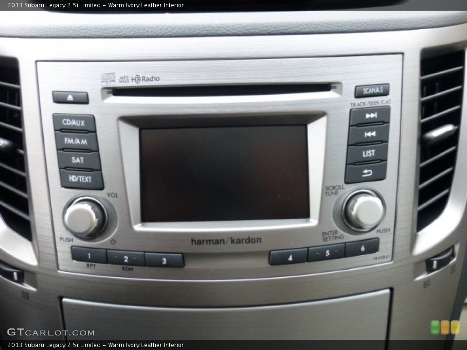 Warm Ivory Leather Interior Controls for the 2013 Subaru Legacy 2.5i Limited #75848686