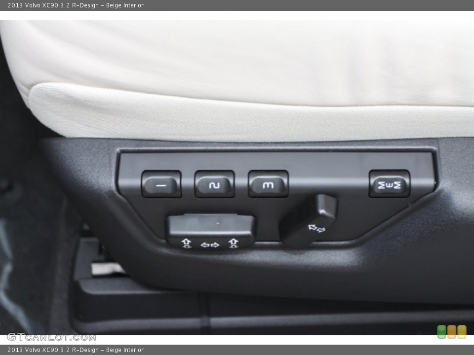 Beige Interior Controls for the 2013 Volvo XC90 3.2 R-Design #75848737
