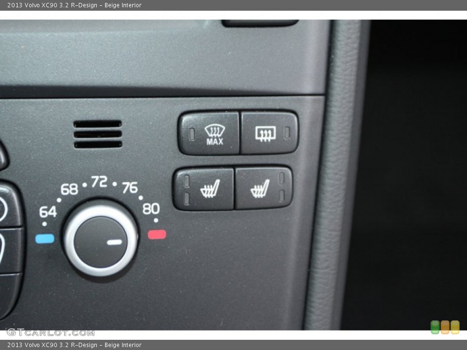 Beige Interior Controls for the 2013 Volvo XC90 3.2 R-Design #75848810