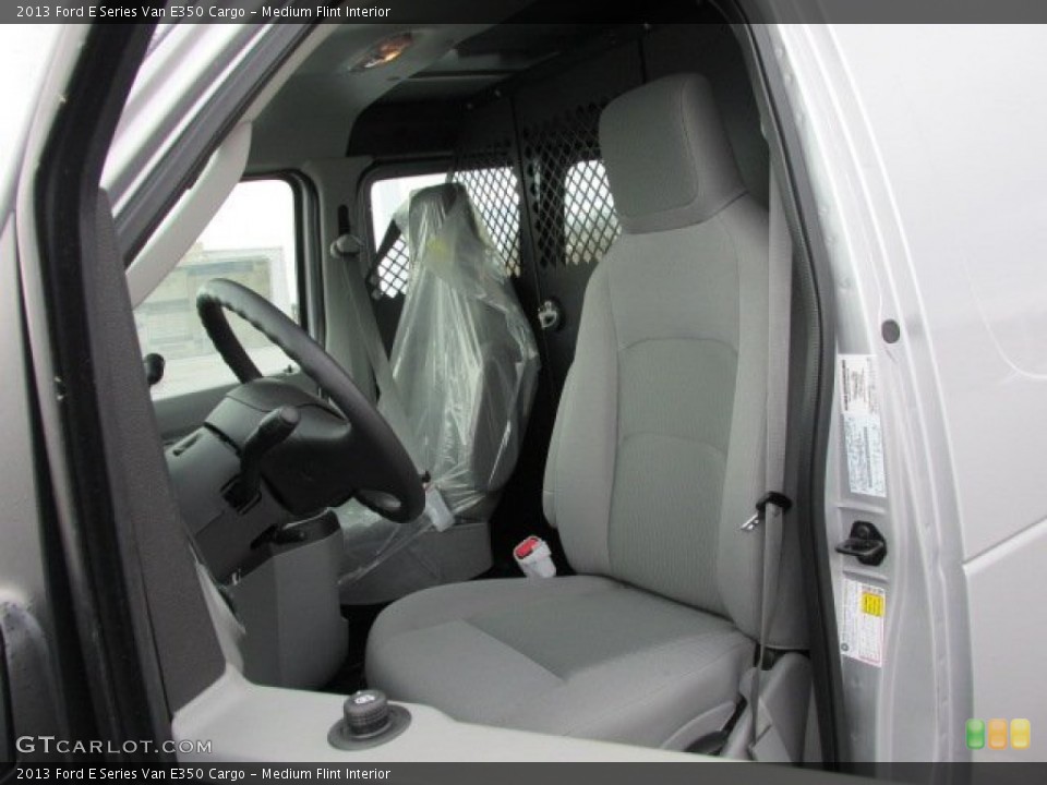 Medium Flint Interior Photo for the 2013 Ford E Series Van E350 Cargo #75848830