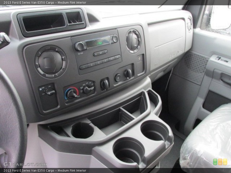 Medium Flint Interior Dashboard for the 2013 Ford E Series Van E350 Cargo #75848916