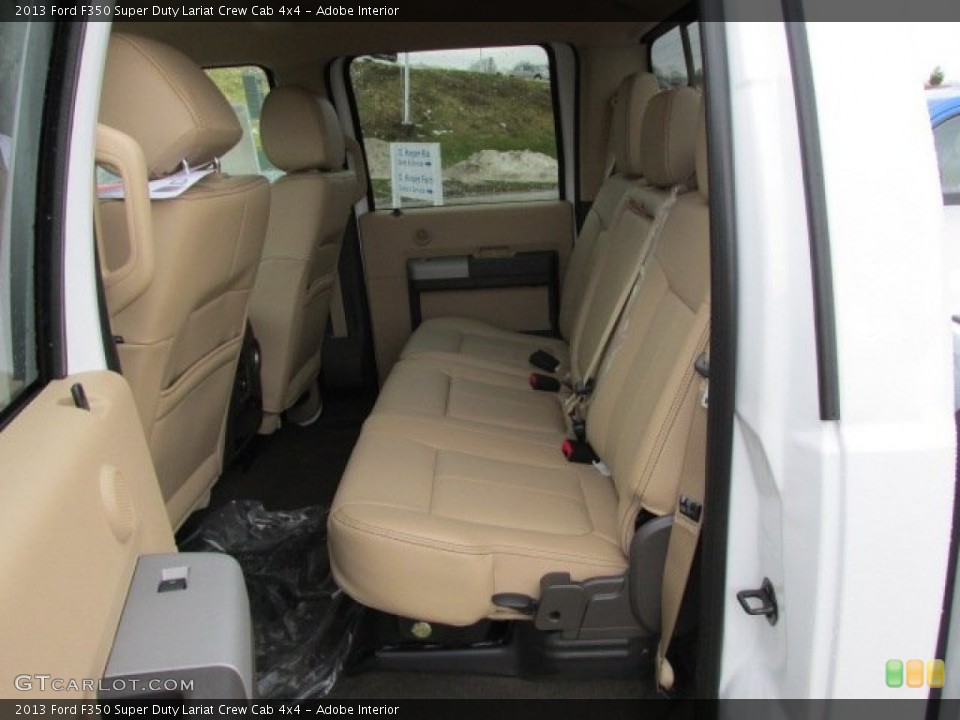 Adobe Interior Rear Seat for the 2013 Ford F350 Super Duty Lariat Crew Cab 4x4 #75849703