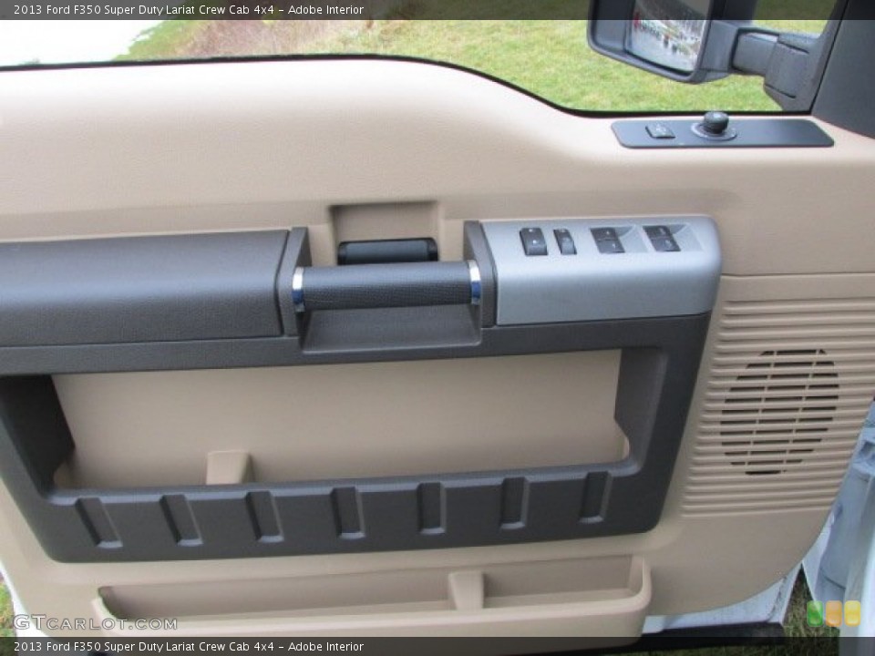 Adobe Interior Door Panel for the 2013 Ford F350 Super Duty Lariat Crew Cab 4x4 #75849769