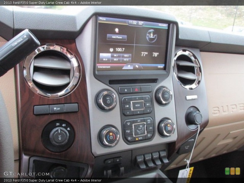 Adobe Interior Controls for the 2013 Ford F350 Super Duty Lariat Crew Cab 4x4 #75849784