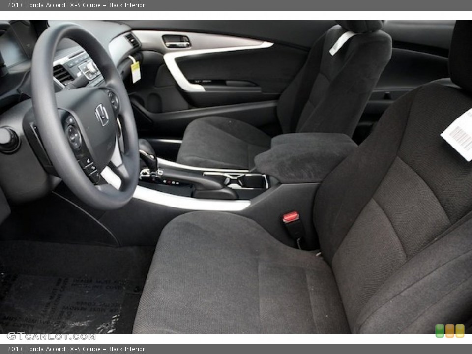 Black Interior Photo for the 2013 Honda Accord LX-S Coupe #75851584