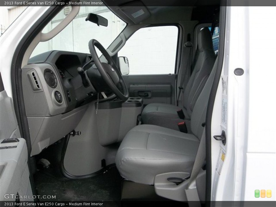 Medium Flint Interior Photo for the 2013 Ford E Series Van E250 Cargo #75853555