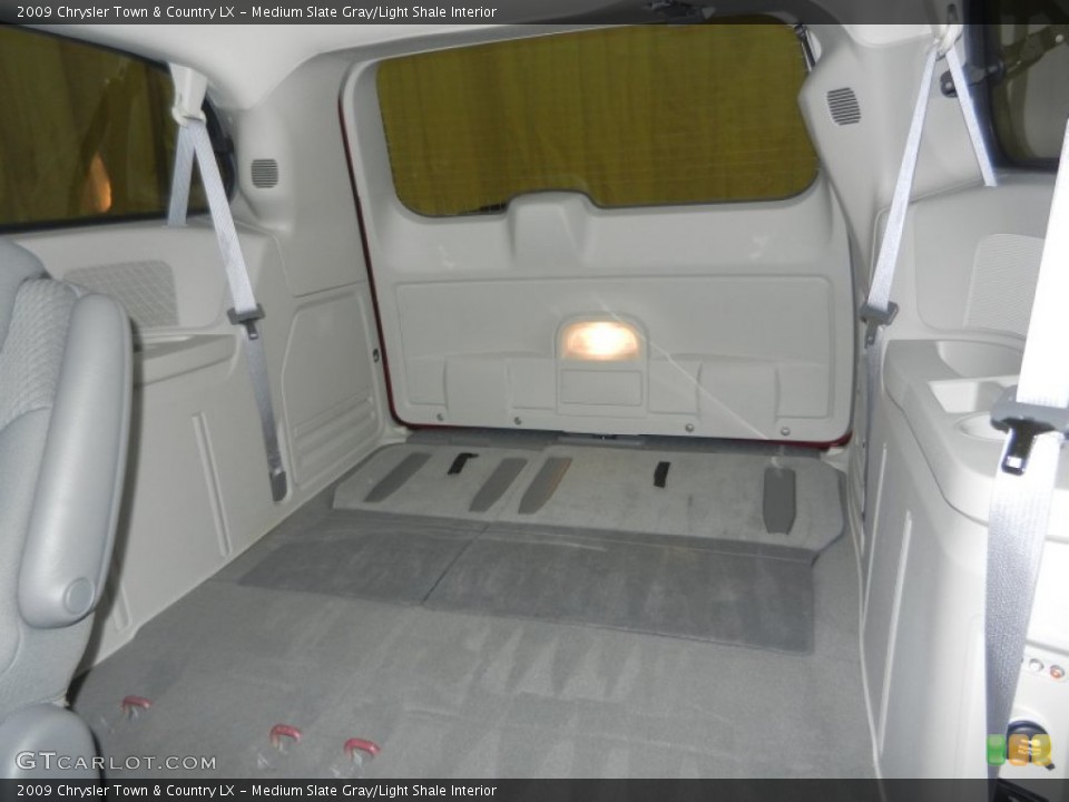 Medium Slate Gray/Light Shale Interior Trunk for the 2009 Chrysler Town & Country LX #75854115