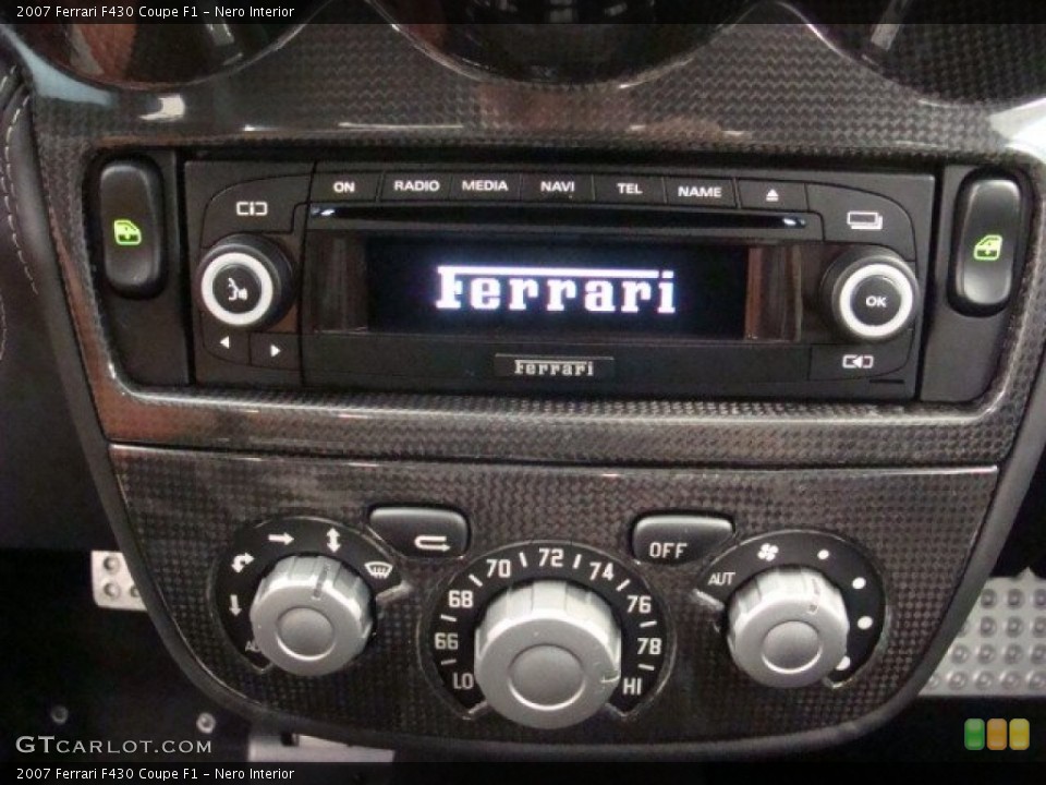 Nero Interior Audio System for the 2007 Ferrari F430 Coupe F1 #75855022
