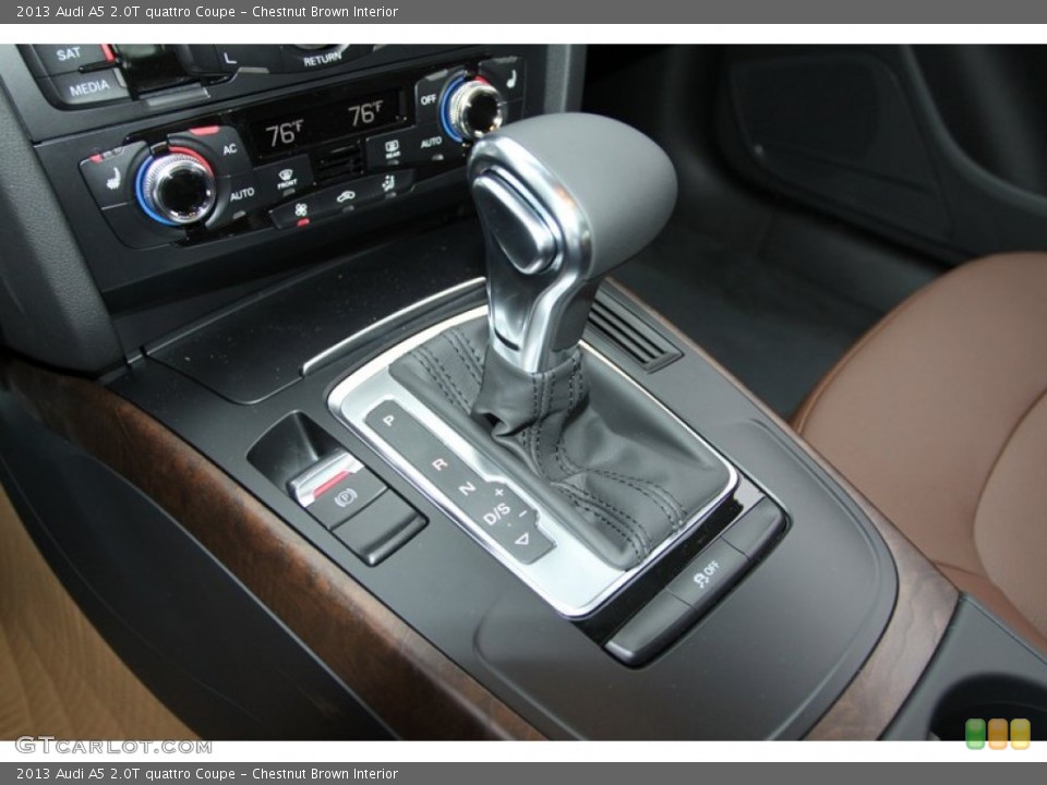 Chestnut Brown Interior Transmission for the 2013 Audi A5 2.0T quattro Coupe #75855472