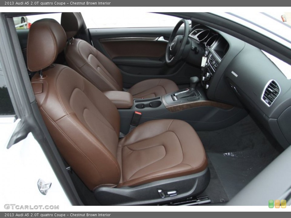 Chestnut Brown Interior Front Seat for the 2013 Audi A5 2.0T quattro Coupe #75855523