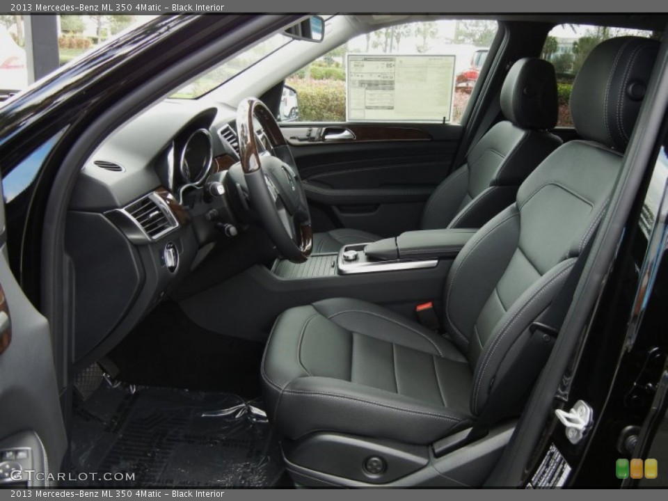 Black Interior Photo for the 2013 Mercedes-Benz ML 350 4Matic #75862200