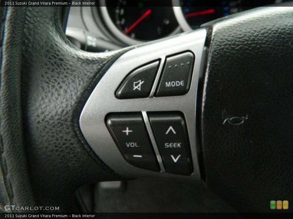 Black Interior Controls for the 2011 Suzuki Grand Vitara Premium #75862336