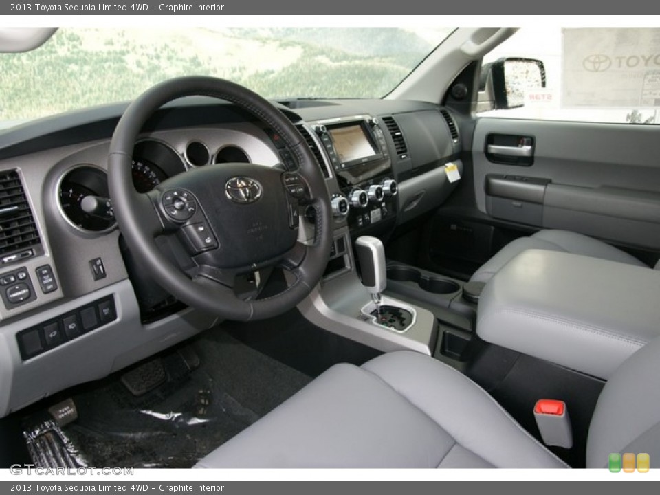 Graphite Interior Photo for the 2013 Toyota Sequoia Limited 4WD #75862793