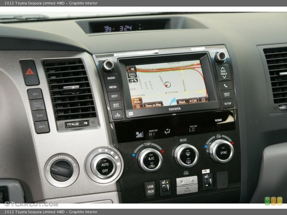 Graphite Interior Navigation for the 2013 Toyota Sequoia Limited 4WD #75862802
