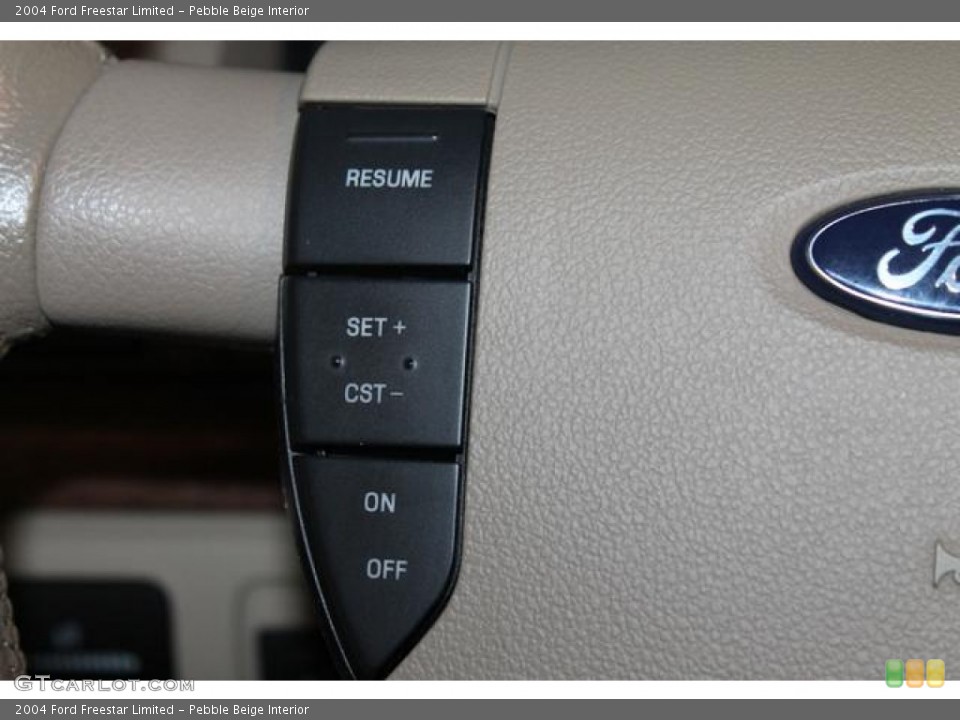 Pebble Beige Interior Controls for the 2004 Ford Freestar Limited #75863740