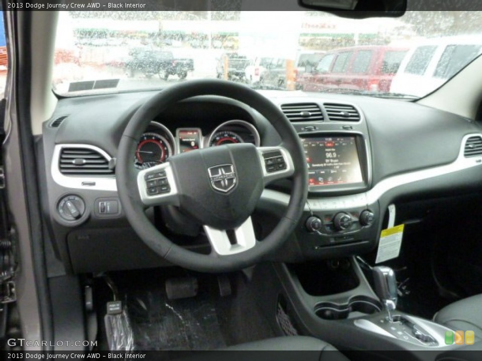 Black Interior Dashboard for the 2013 Dodge Journey Crew AWD #75864916