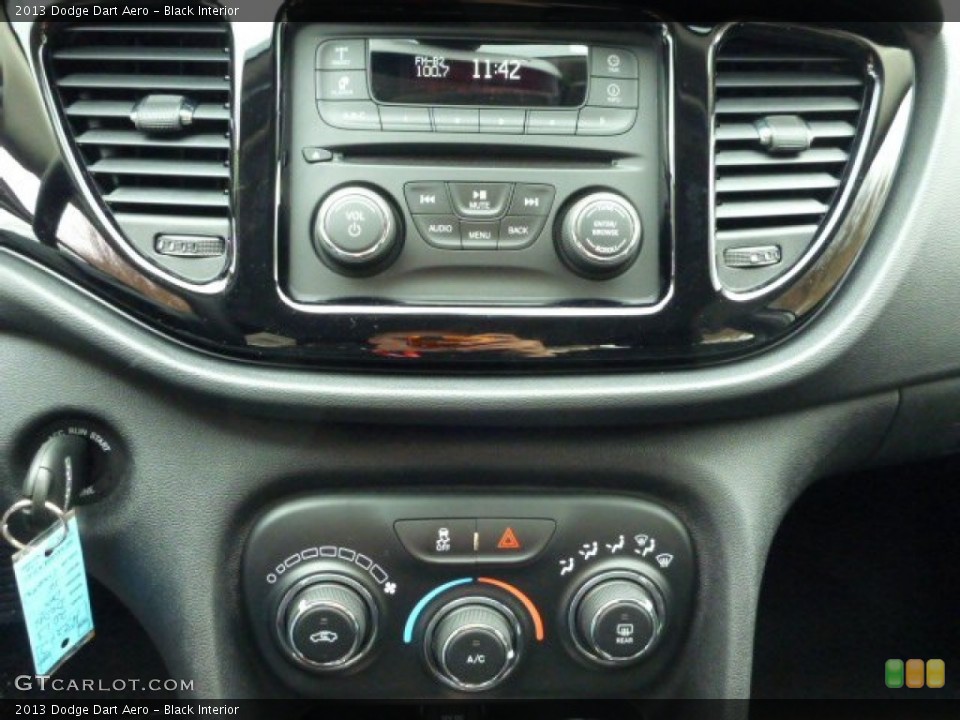 Black Interior Controls for the 2013 Dodge Dart Aero #75865893