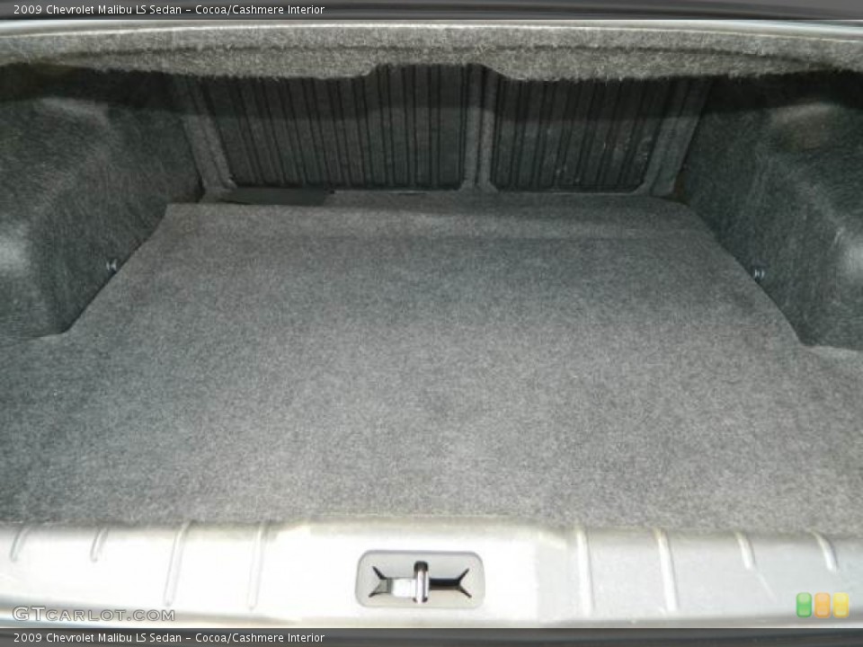Cocoa/Cashmere Interior Trunk for the 2009 Chevrolet Malibu LS Sedan #75868093