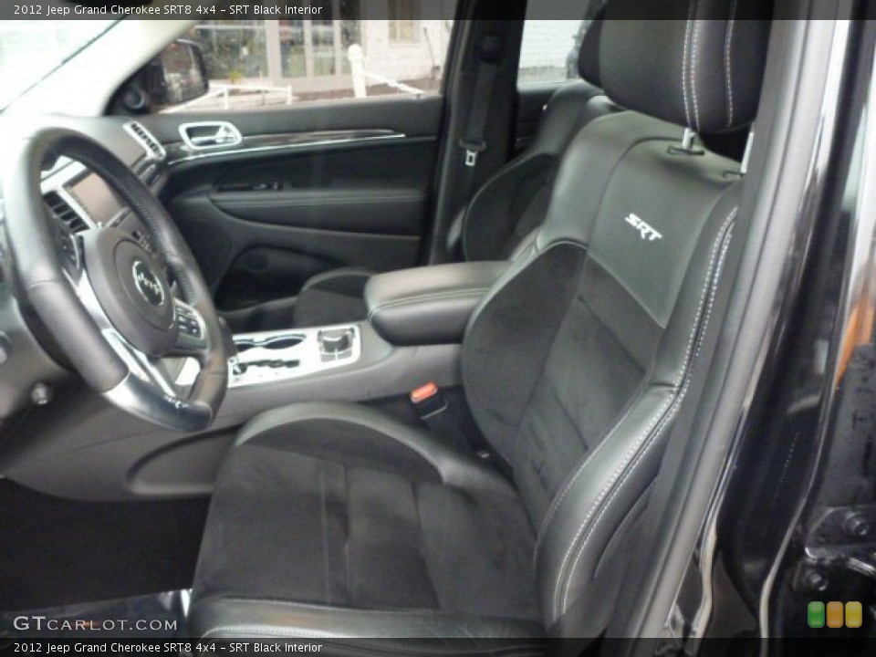 SRT Black Interior Photo for the 2012 Jeep Grand Cherokee SRT8 4x4 #75868366