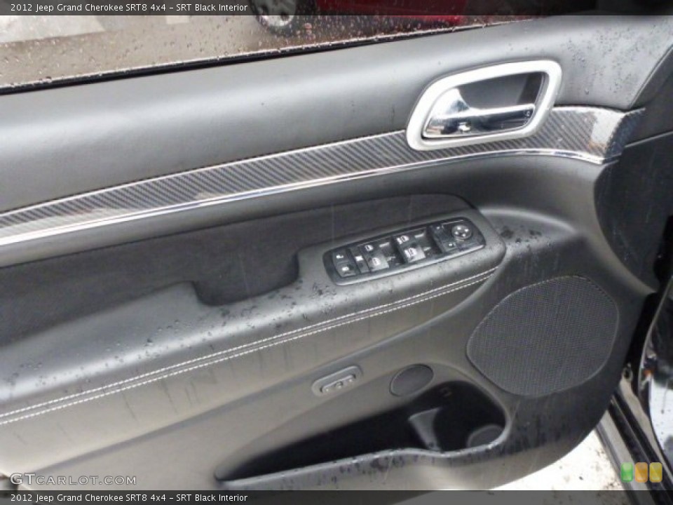 SRT Black Interior Door Panel for the 2012 Jeep Grand Cherokee SRT8 4x4 #75868383