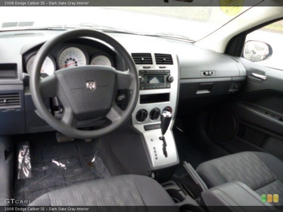 Dark Slate Gray Interior Prime Interior for the 2008 Dodge Caliber SE #75868861