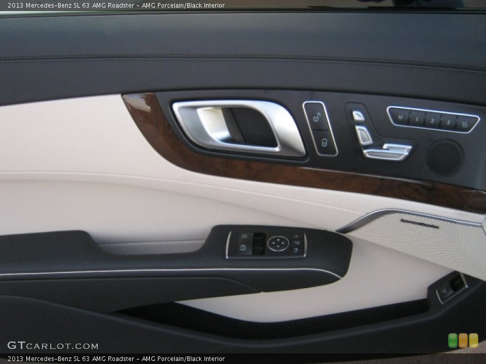 AMG Porcelain/Black Interior Controls for the 2013 Mercedes-Benz SL 63 AMG Roadster #75869794