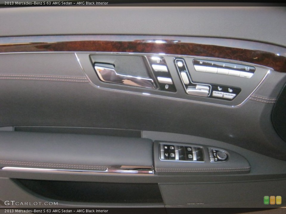 AMG Black Interior Controls for the 2013 Mercedes-Benz S 63 AMG Sedan #75870175