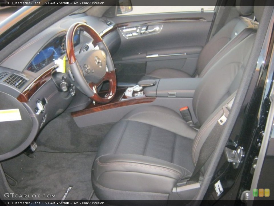 AMG Black 2013 Mercedes-Benz S Interiors