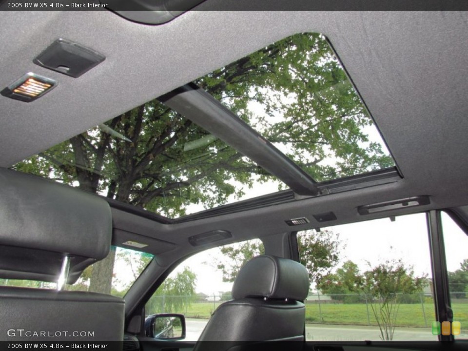 Black Interior Sunroof for the 2005 BMW X5 4.8is #75870661