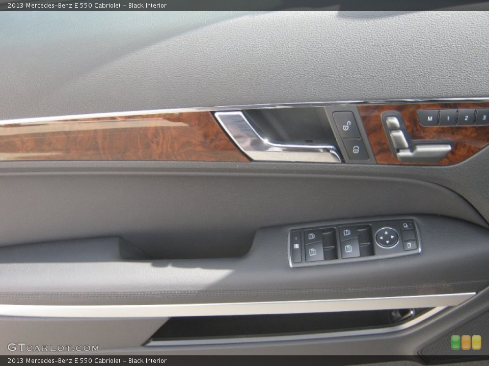Black Interior Door Panel for the 2013 Mercedes-Benz E 550 Cabriolet #75877078