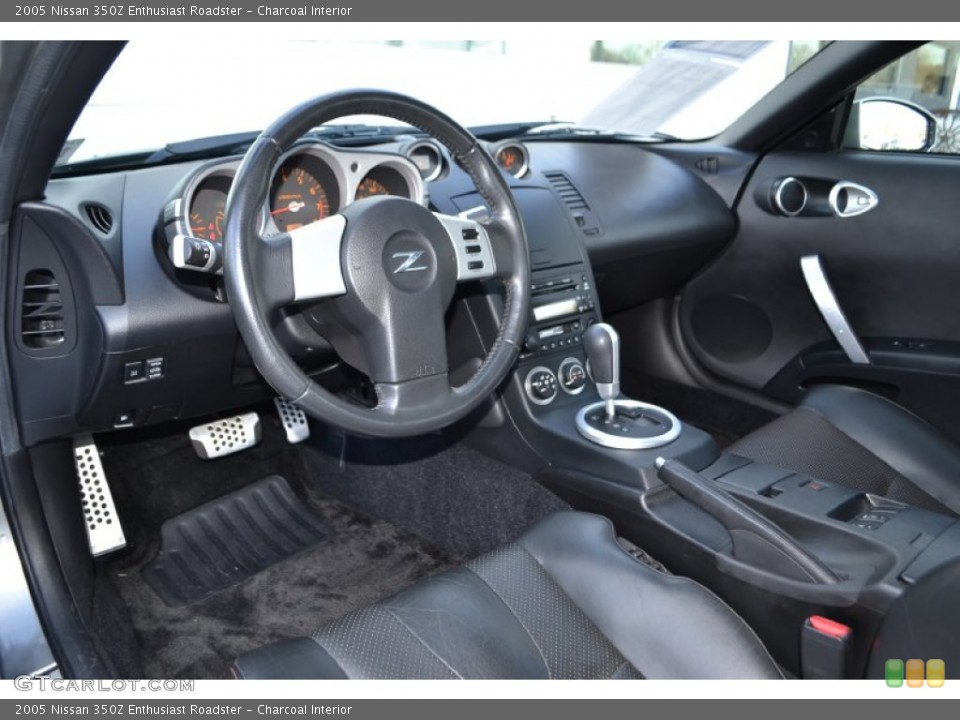 Charcoal Interior Prime Interior for the 2005 Nissan 350Z Enthusiast Roadster #75877459