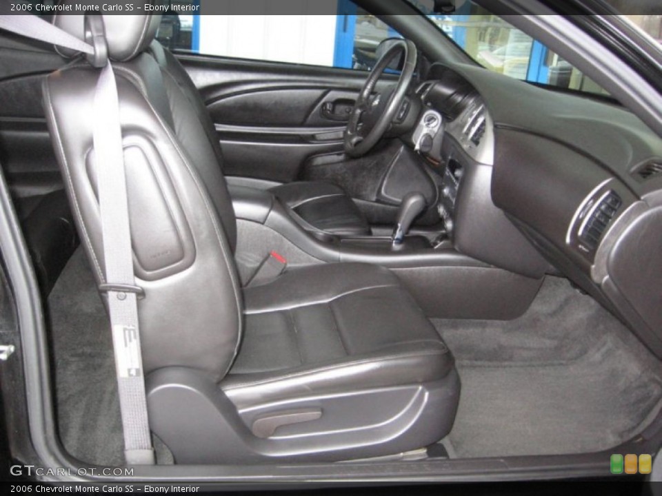 Ebony Interior Photo for the 2006 Chevrolet Monte Carlo SS #75882275
