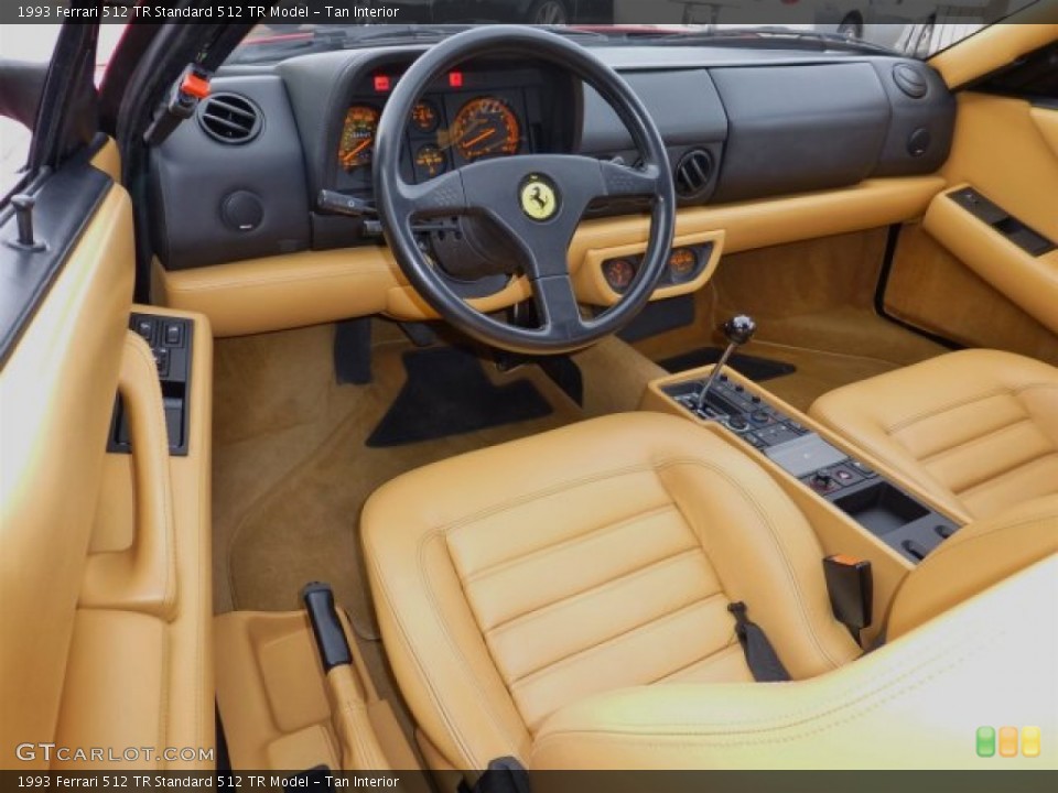 Tan Interior Prime Interior for the 1993 Ferrari 512 TR  #75884234