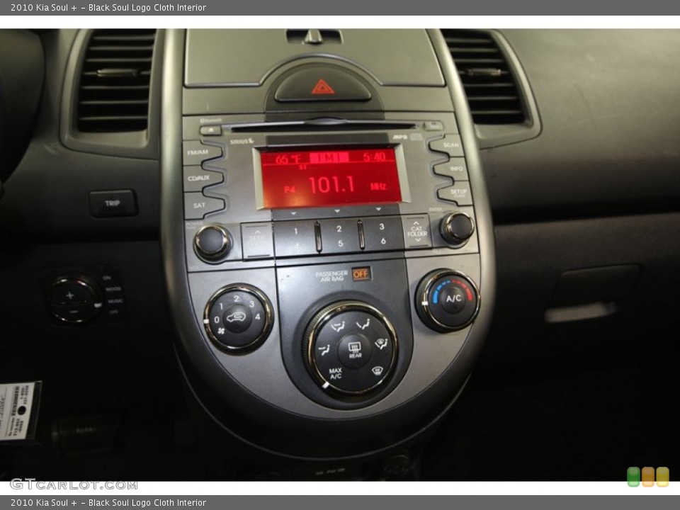 Black Soul Logo Cloth Interior Controls for the 2010 Kia Soul + #75885236