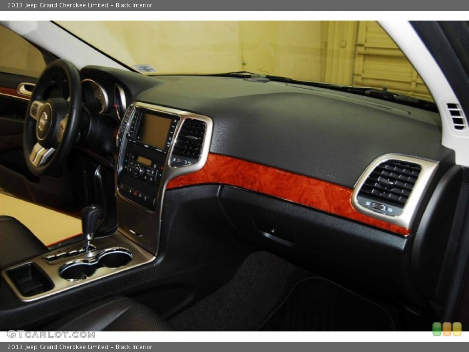 Black Interior Dashboard for the 2013 Jeep Grand Cherokee Limited #75885545