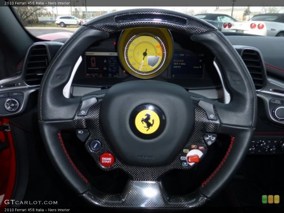 Nero Interior Steering Wheel for the 2010 Ferrari 458 Italia #75886034