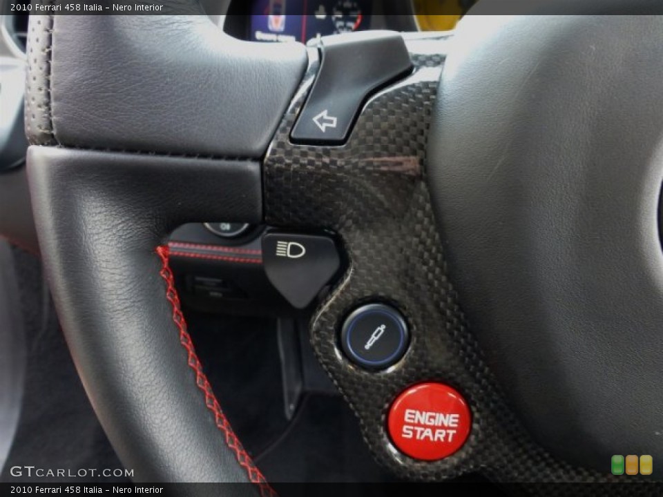 Nero Interior Controls for the 2010 Ferrari 458 Italia #75886062