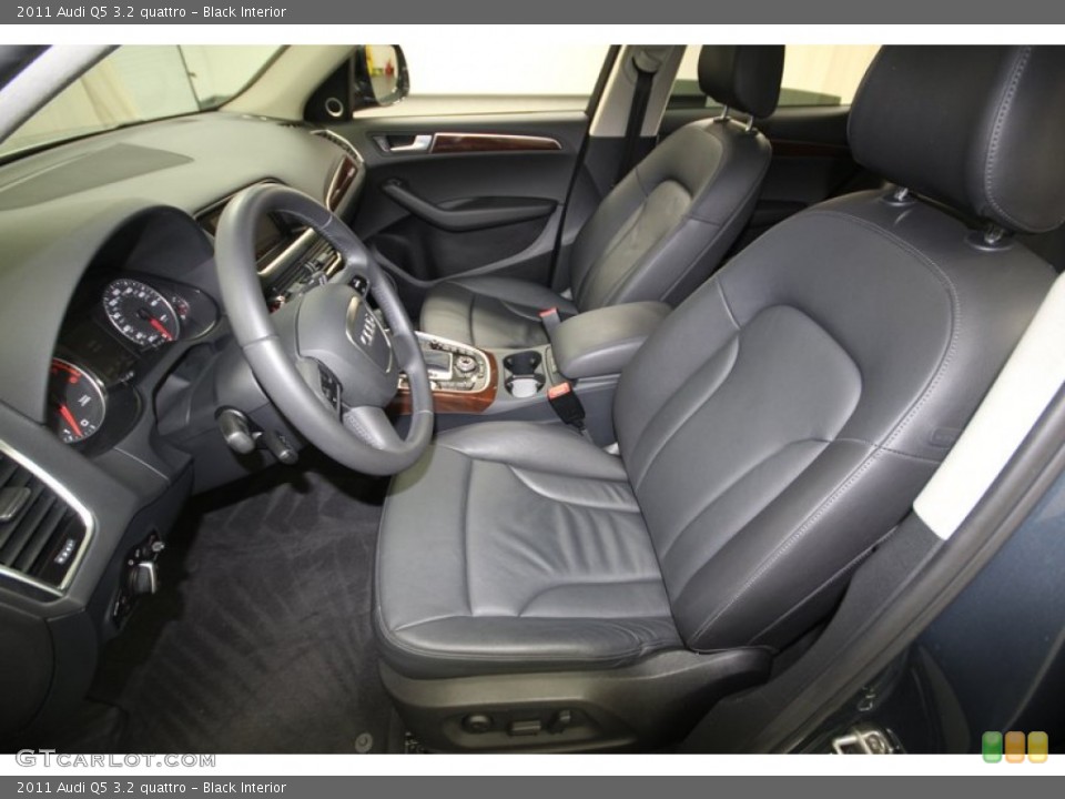 Black Interior Front Seat for the 2011 Audi Q5 3.2 quattro #75887745