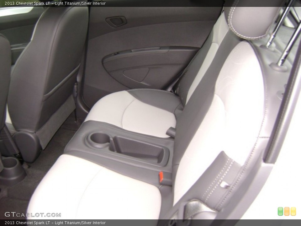 Light Titanium/Silver Interior Rear Seat for the 2013 Chevrolet Spark LT #75888624