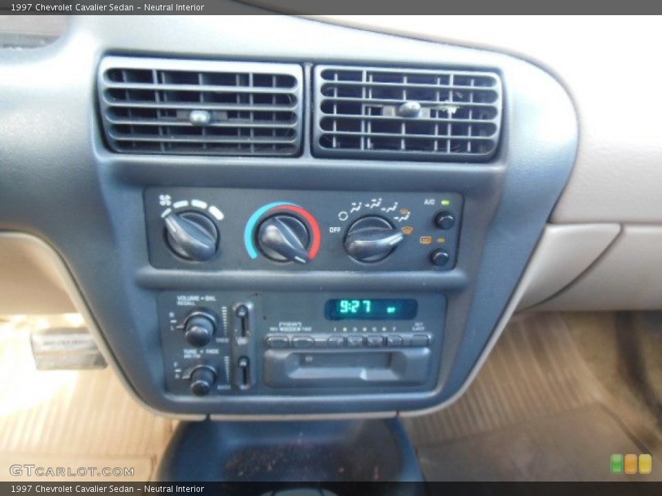Neutral Interior Controls for the 1997 Chevrolet Cavalier Sedan #75891699