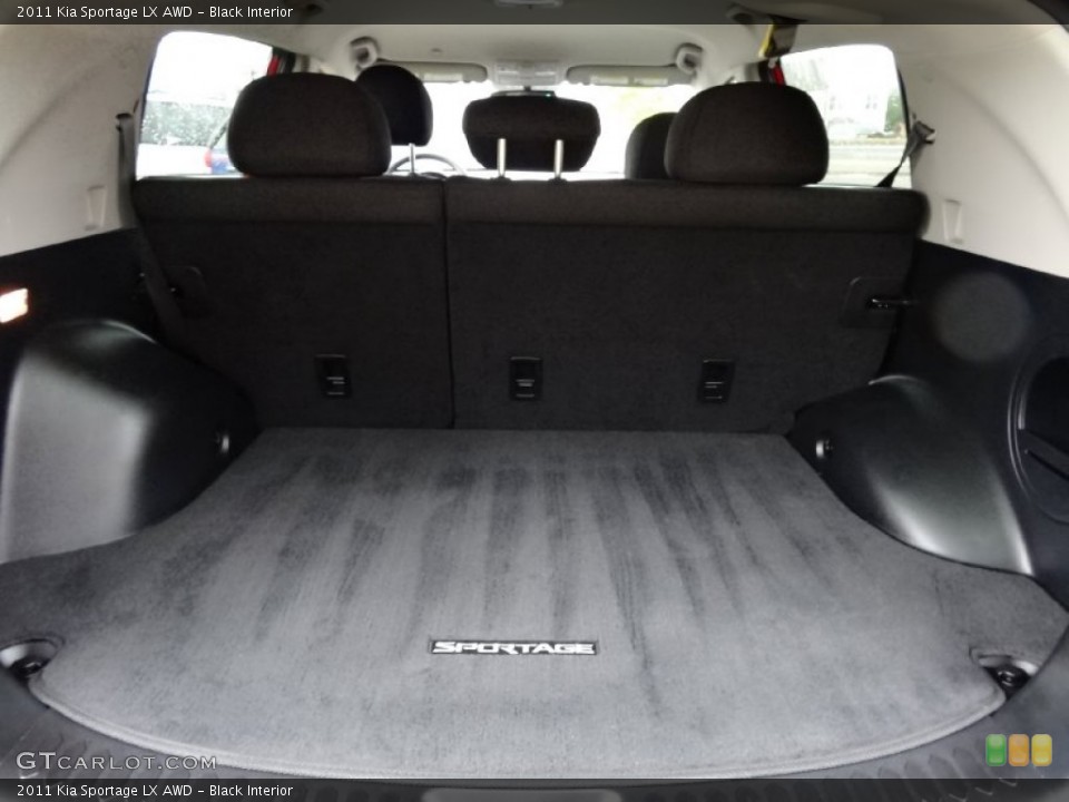 Black Interior Trunk for the 2011 Kia Sportage LX AWD #75891914