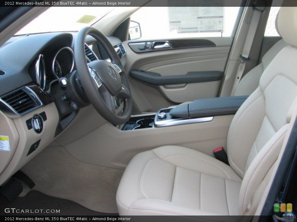 Almond Beige Interior Photo for the 2012 Mercedes-Benz ML 350 BlueTEC 4Matic #75892034