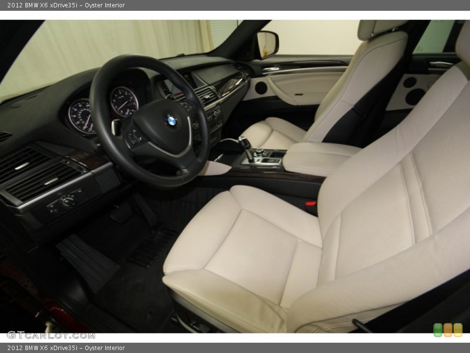 Oyster Interior Front Seat for the 2012 BMW X6 xDrive35i #75893480