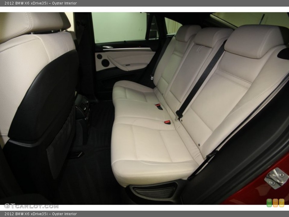 Oyster Interior Rear Seat for the 2012 BMW X6 xDrive35i #75893492